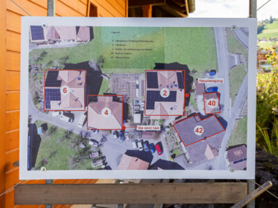 Lageplan vor Ort